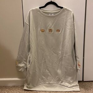 McDonald’s long sweatshirt with pockets